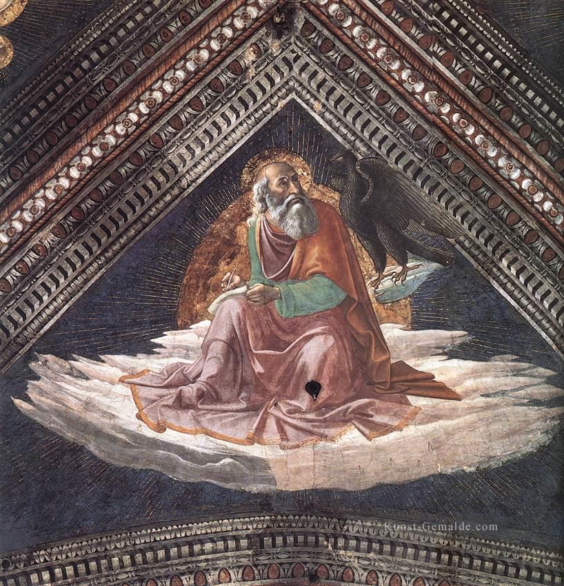 St Johannes der Evangelist Florenz Renaissance Domenico Ghirlandaio Ölgemälde